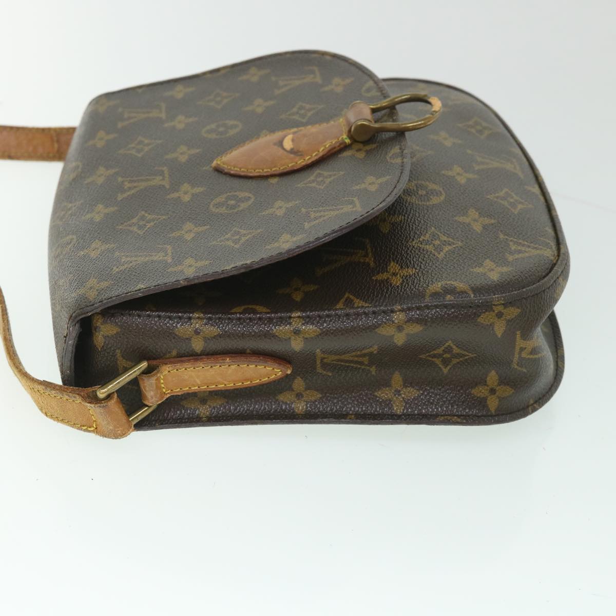 LOUIS VUITTON Monogram Saint Cloud GM Shoulder Bag M51242 LV 56207