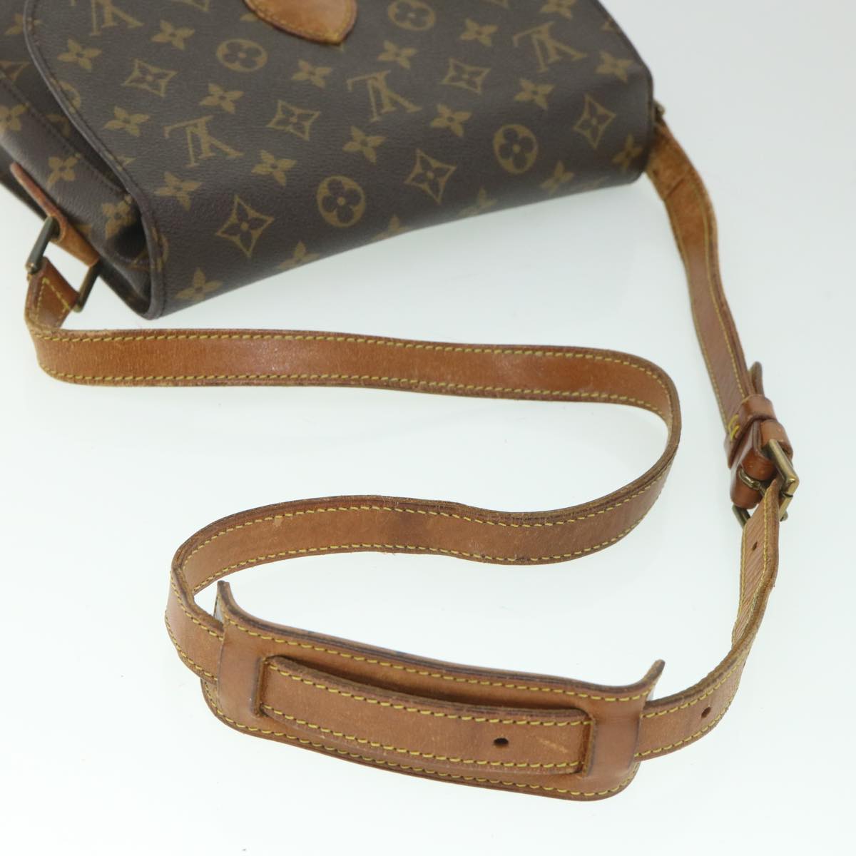 LOUIS VUITTON Monogram Saint Cloud GM Shoulder Bag M51242 LV 56207