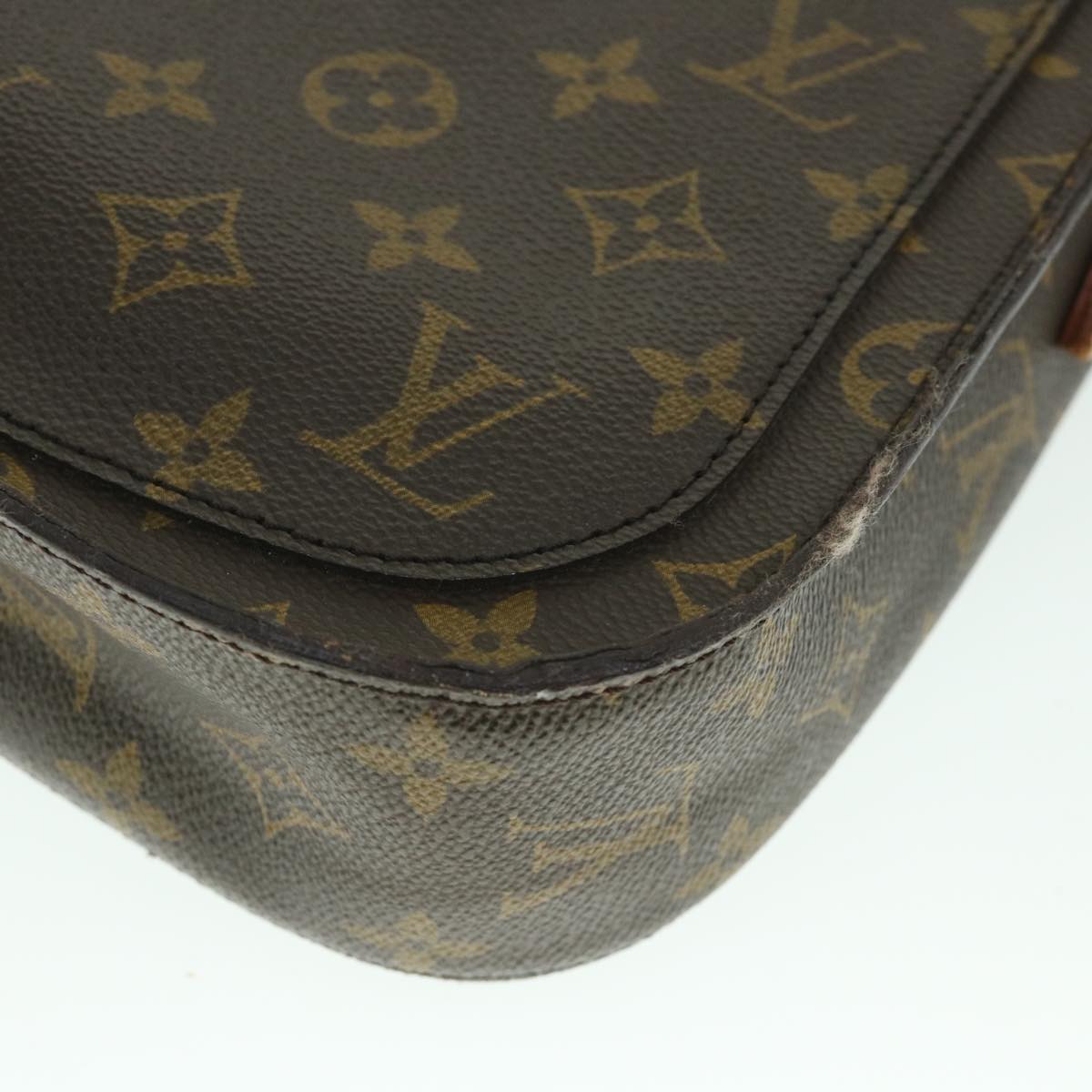LOUIS VUITTON Monogram Saint Cloud GM Shoulder Bag M51242 LV 56208