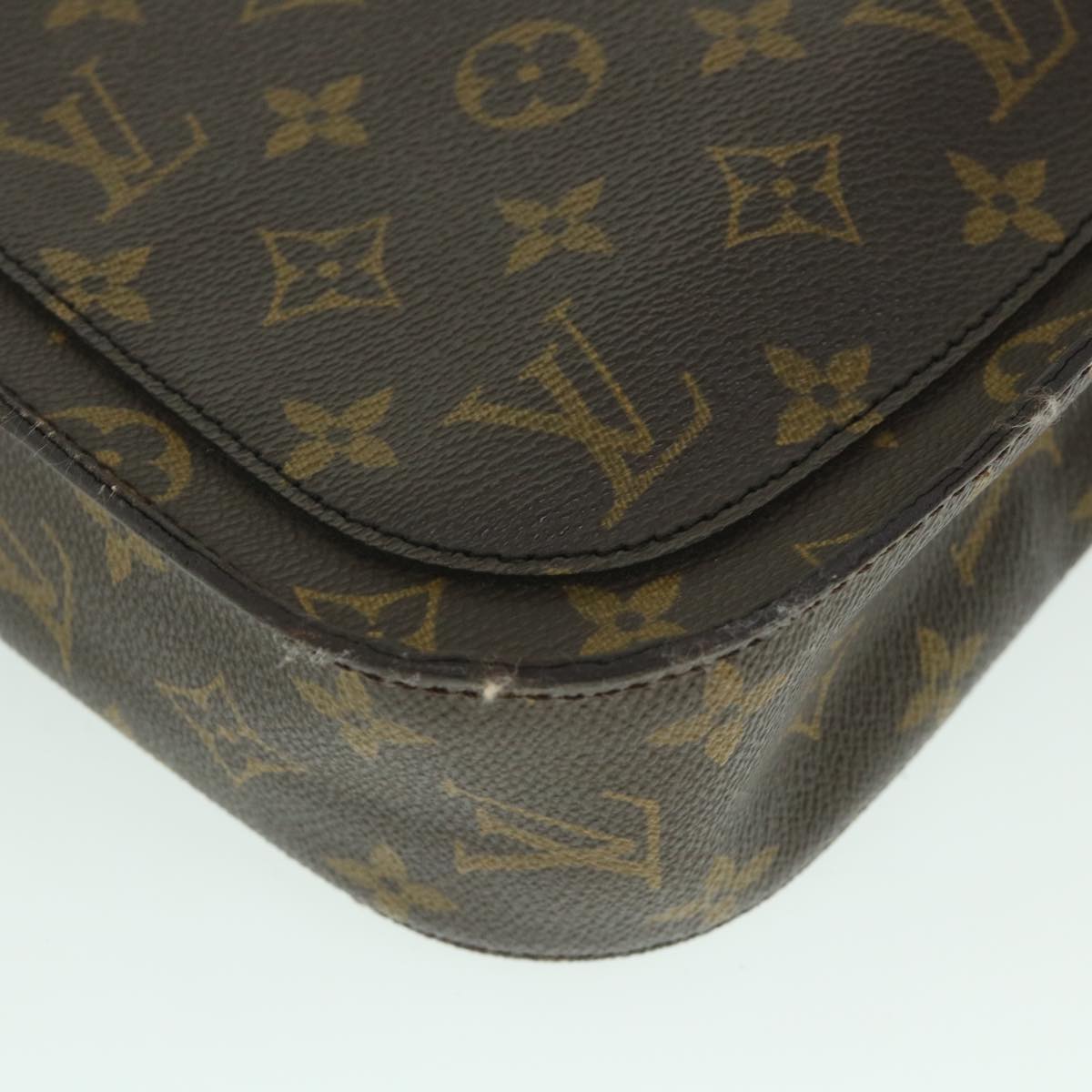 LOUIS VUITTON Monogram Saint Cloud GM Shoulder Bag M51242 LV 56208
