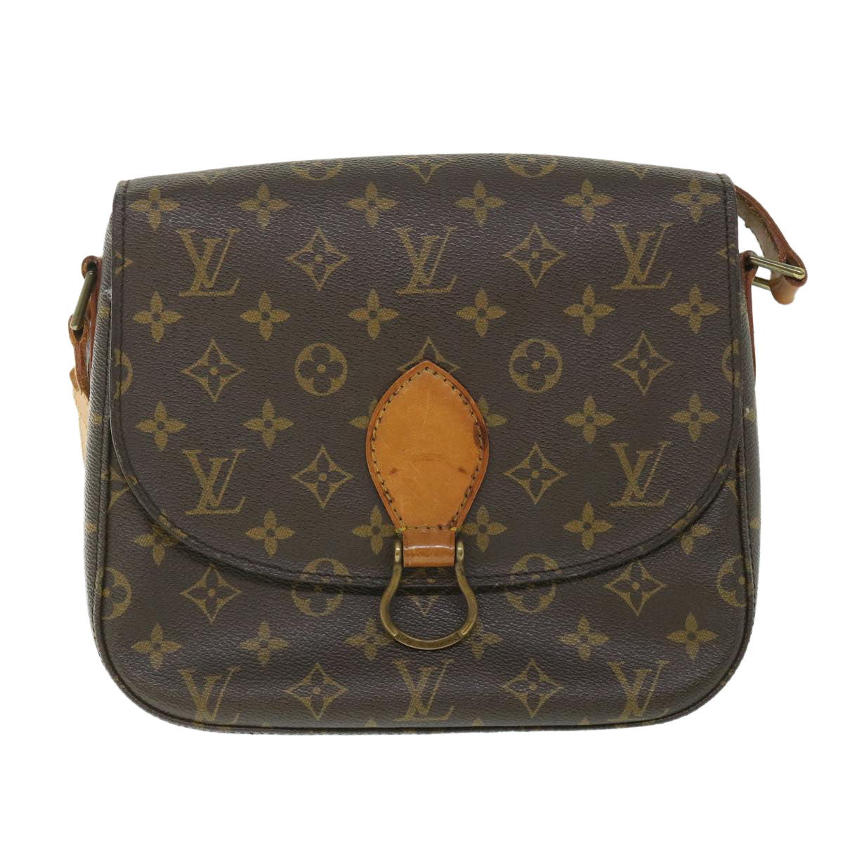 LOUIS VUITTON Monogram Saint Cloud GM Shoulder Bag M51242 LV 56208
