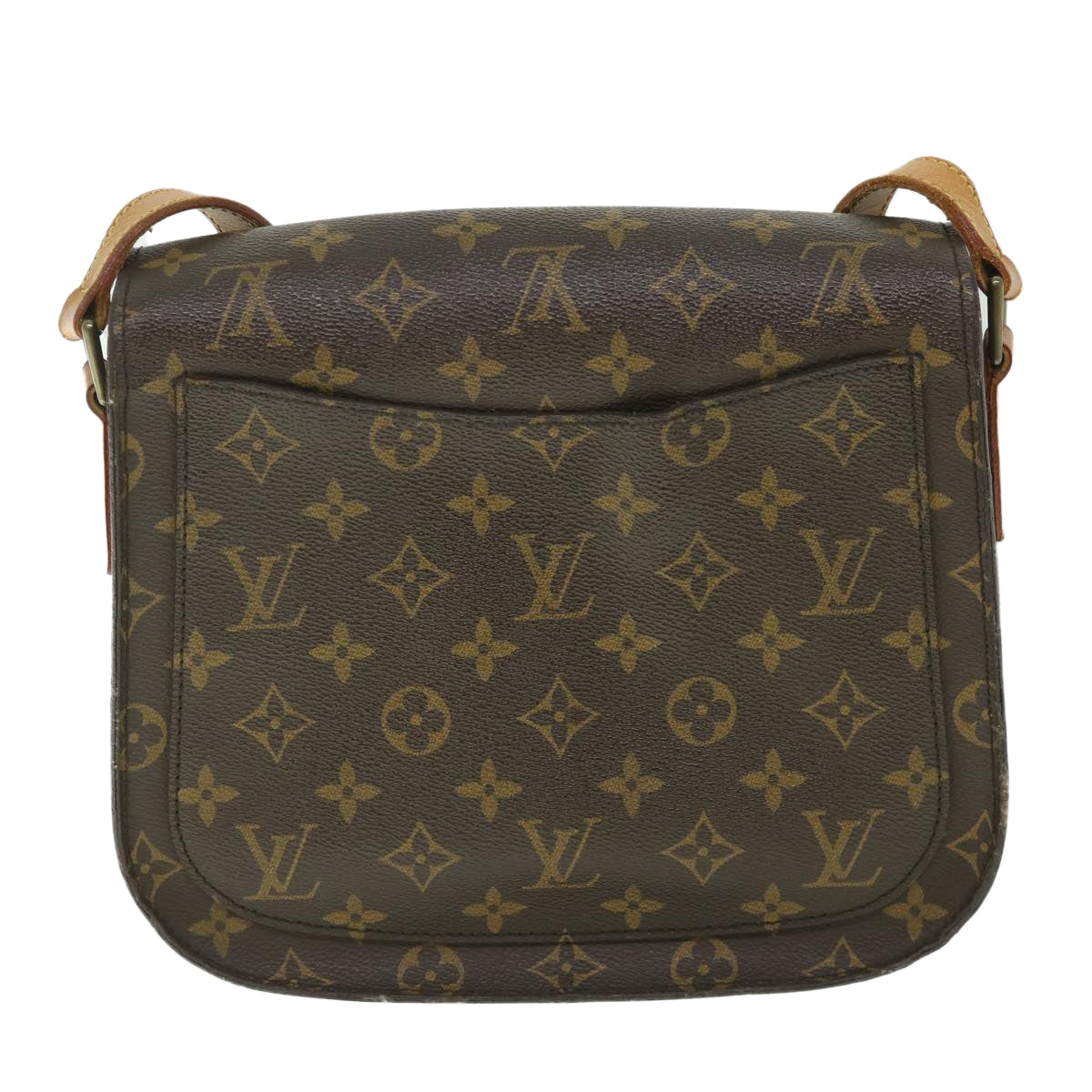 LOUIS VUITTON Monogram Saint Cloud GM Shoulder Bag M51242 LV 56208