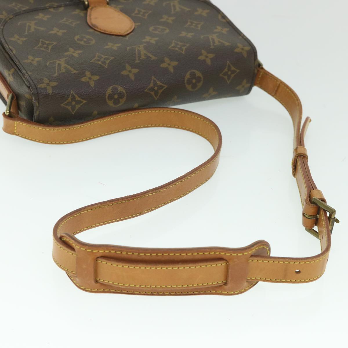 LOUIS VUITTON Monogram Saint Cloud GM Shoulder Bag M51242 LV 56208