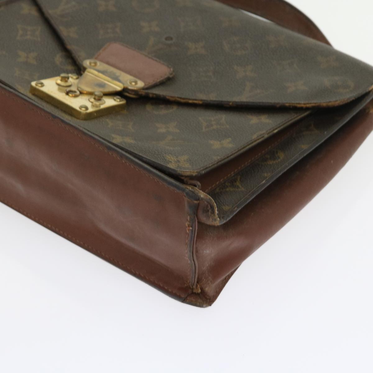 LOUIS VUITTON Monogram Monceau 28 Hand Bag 2way M51185 LV 56212
