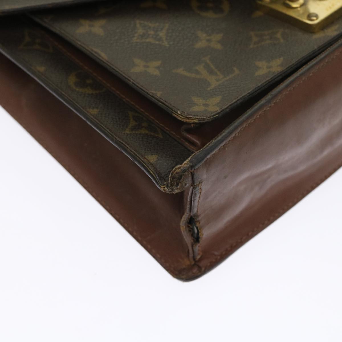 LOUIS VUITTON Monogram Monceau 28 Hand Bag 2way M51185 LV 56212