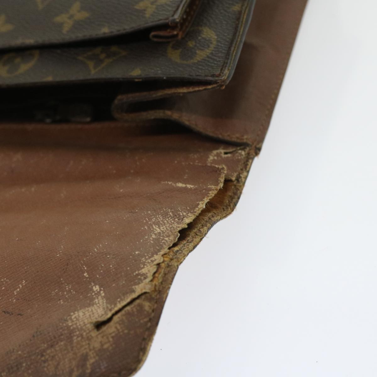LOUIS VUITTON Monogram Monceau 28 Hand Bag 2way M51185 LV 56212