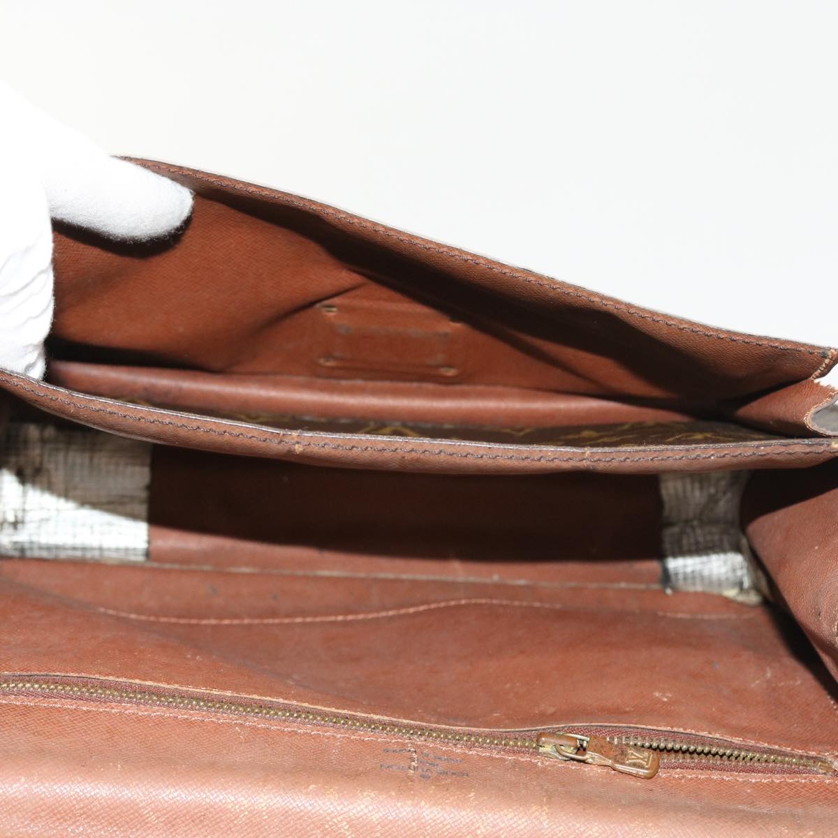LOUIS VUITTON Monogram Monceau 28 Hand Bag 2way M51185 LV 56212