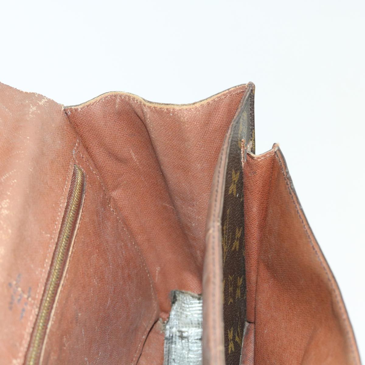 LOUIS VUITTON Monogram Monceau 28 Hand Bag 2way M51185 LV 56212