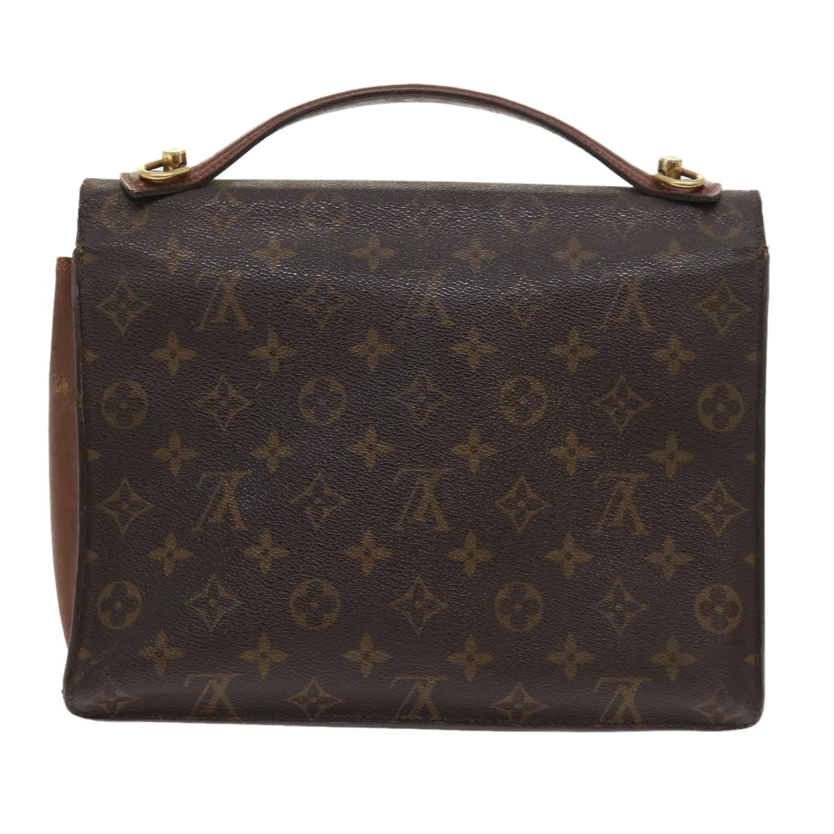 LOUIS VUITTON Monogram Monceau 28 Hand Bag 2way M51185 LV 56212