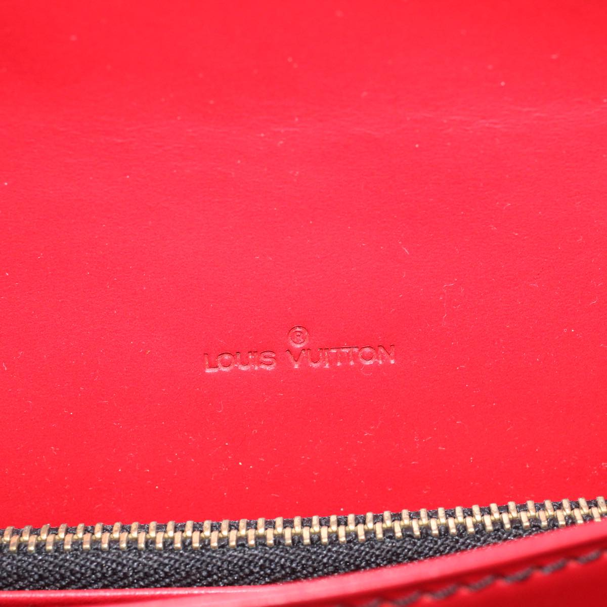 LOUIS VUITTON Epi Osh Shoulder Bag Black Red M52447 LV 56214