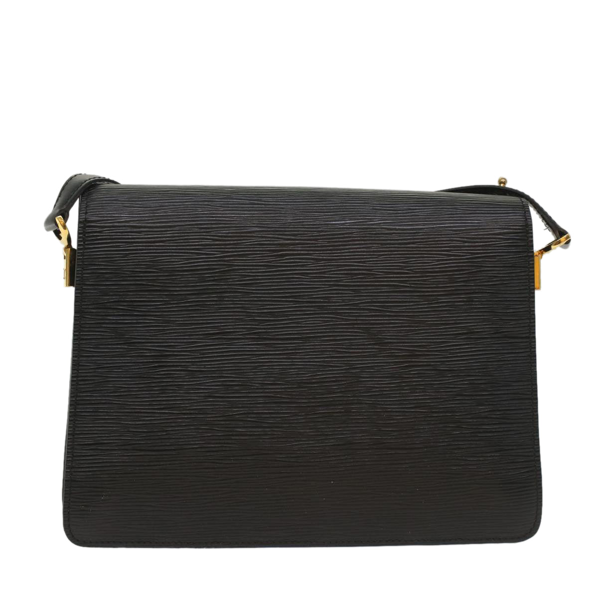 LOUIS VUITTON Epi Osh Shoulder Bag Black Red M52447 LV 56214