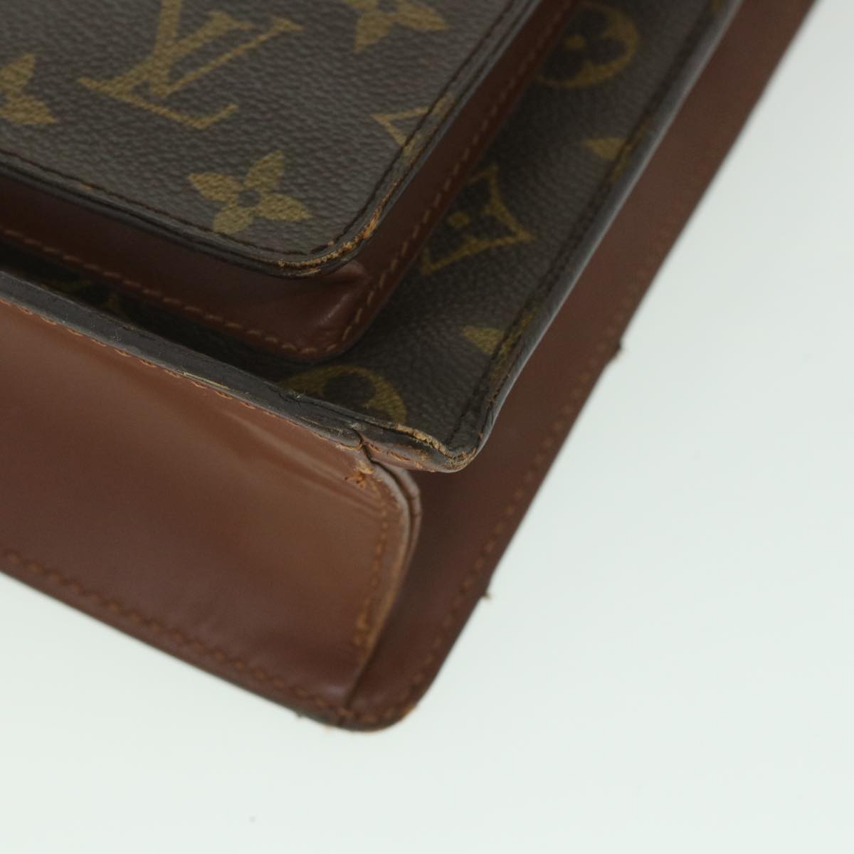 LOUIS VUITTON Monogram Monceau 28 Hand Bag 2way M51185 LV 56215