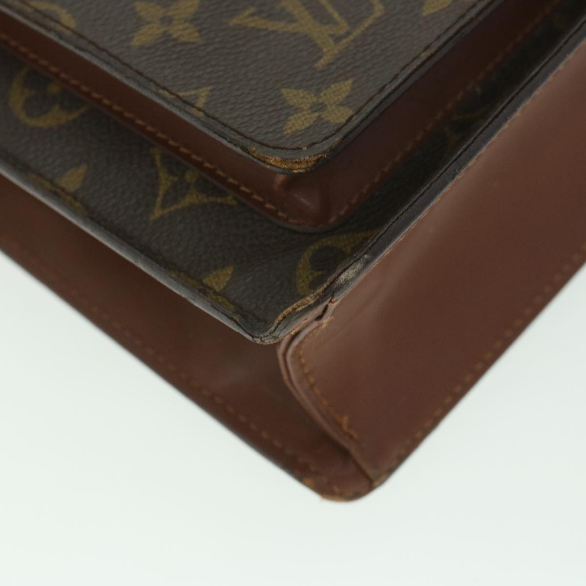 LOUIS VUITTON Monogram Monceau 28 Hand Bag 2way M51185 LV 56215