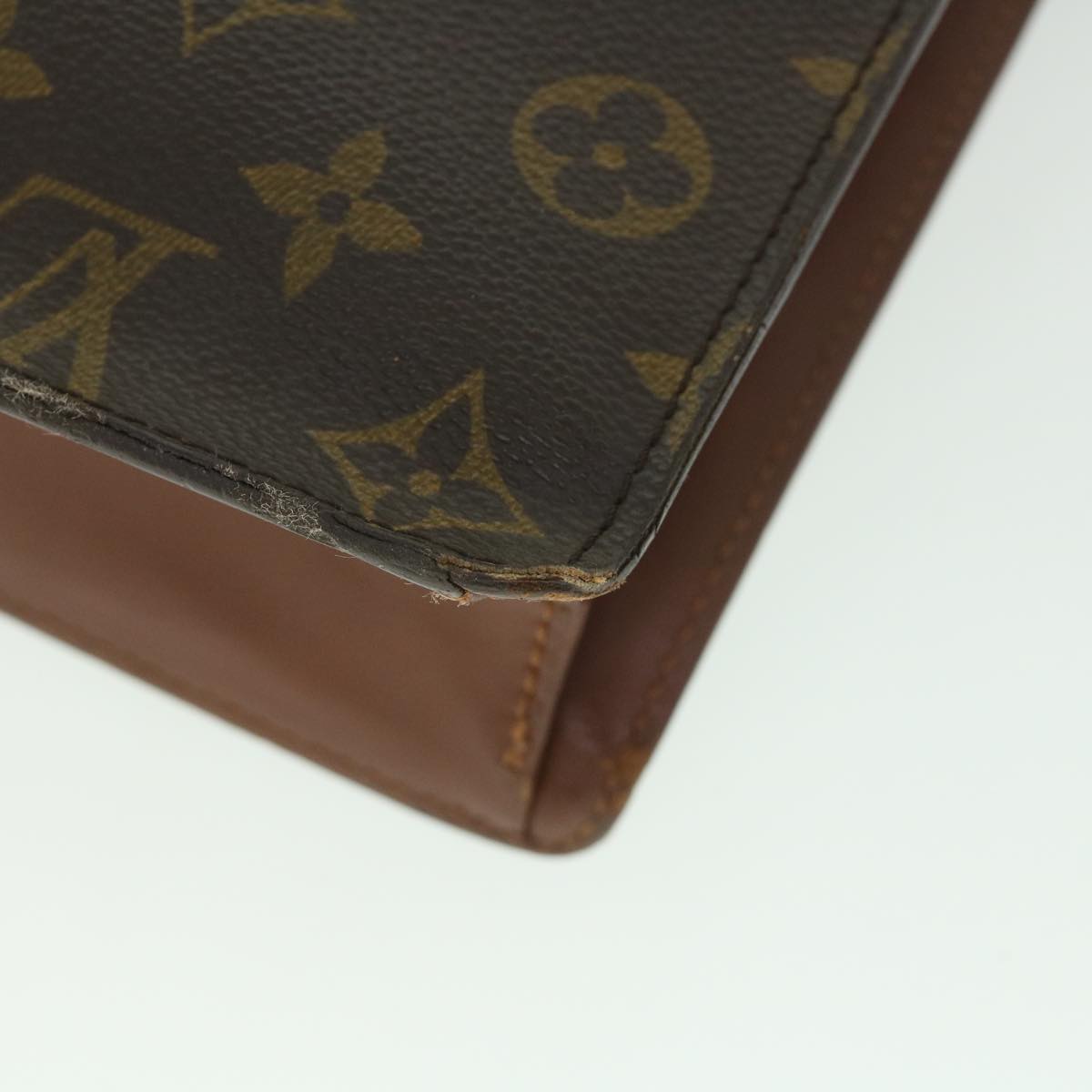 LOUIS VUITTON Monogram Monceau 28 Hand Bag 2way M51185 LV 56215