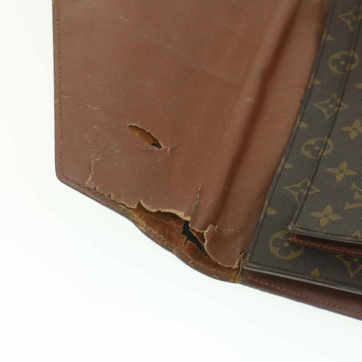 LOUIS VUITTON Monogram Monceau 28 Hand Bag 2way M51185 LV 56215
