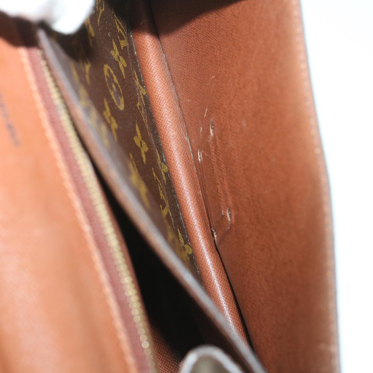 LOUIS VUITTON Monogram Monceau 28 Hand Bag 2way M51185 LV 56215