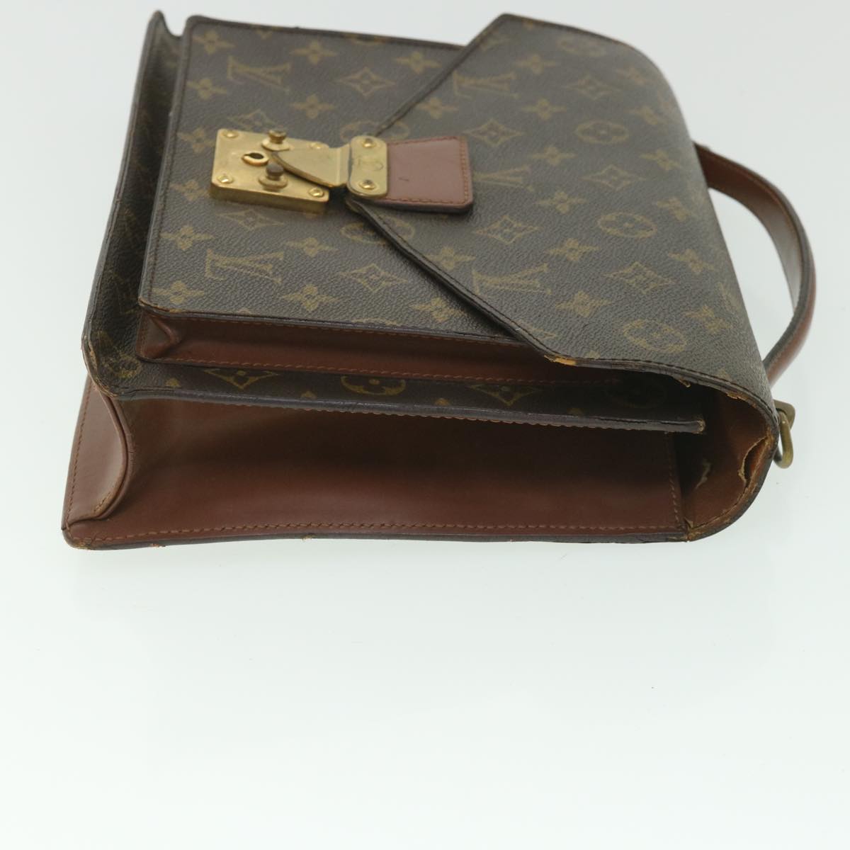LOUIS VUITTON Monogram Monceau 28 Hand Bag 2way M51185 LV 56215