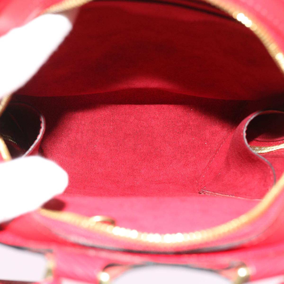 LOUIS VUITTON Epi Mabillon Backpack Castilian Red M52237 LV 56221