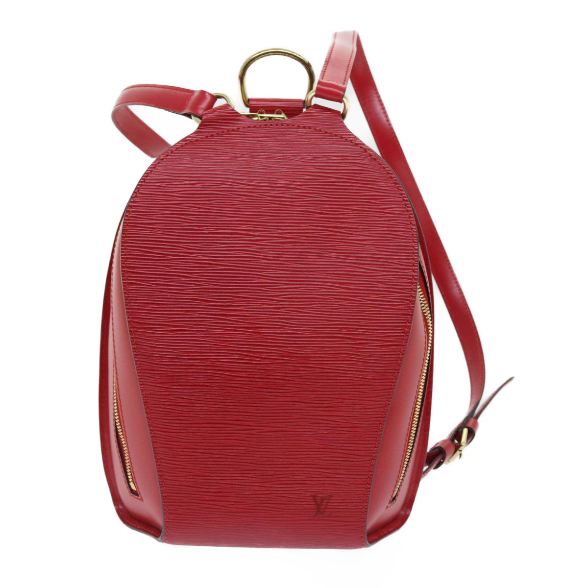 LOUIS VUITTON Epi Mabillon Backpack Castilian Red M52237 LV 56221