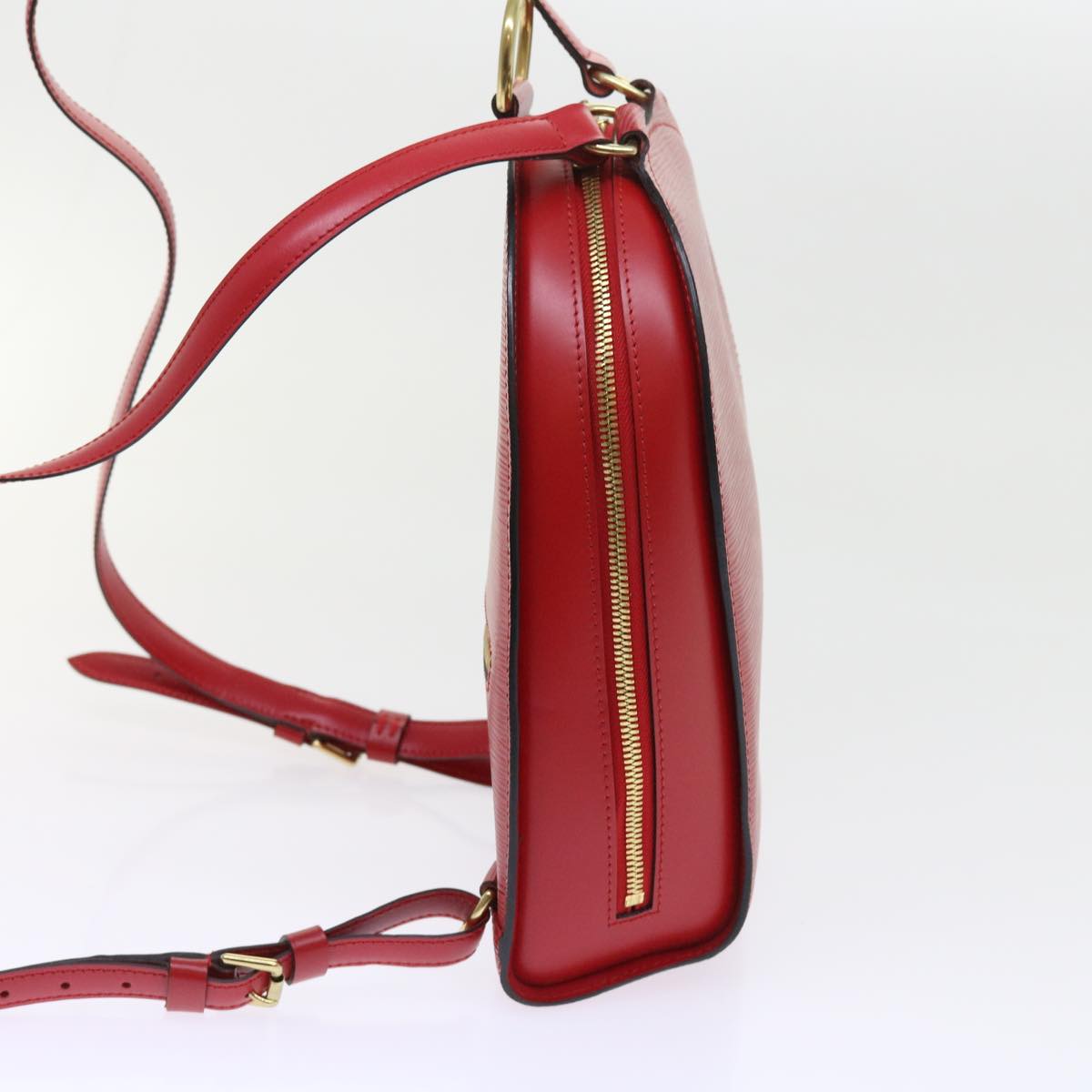 LOUIS VUITTON Epi Mabillon Backpack Castilian Red M52237 LV 56221