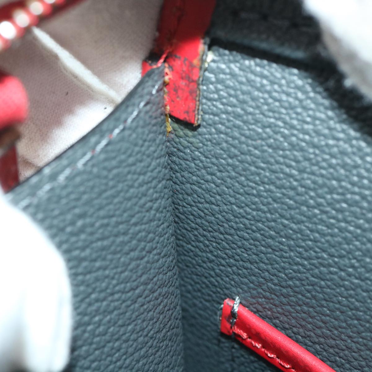 LOUIS VUITTON Epi Riviera Hand Bag Red M48187 LV 56223