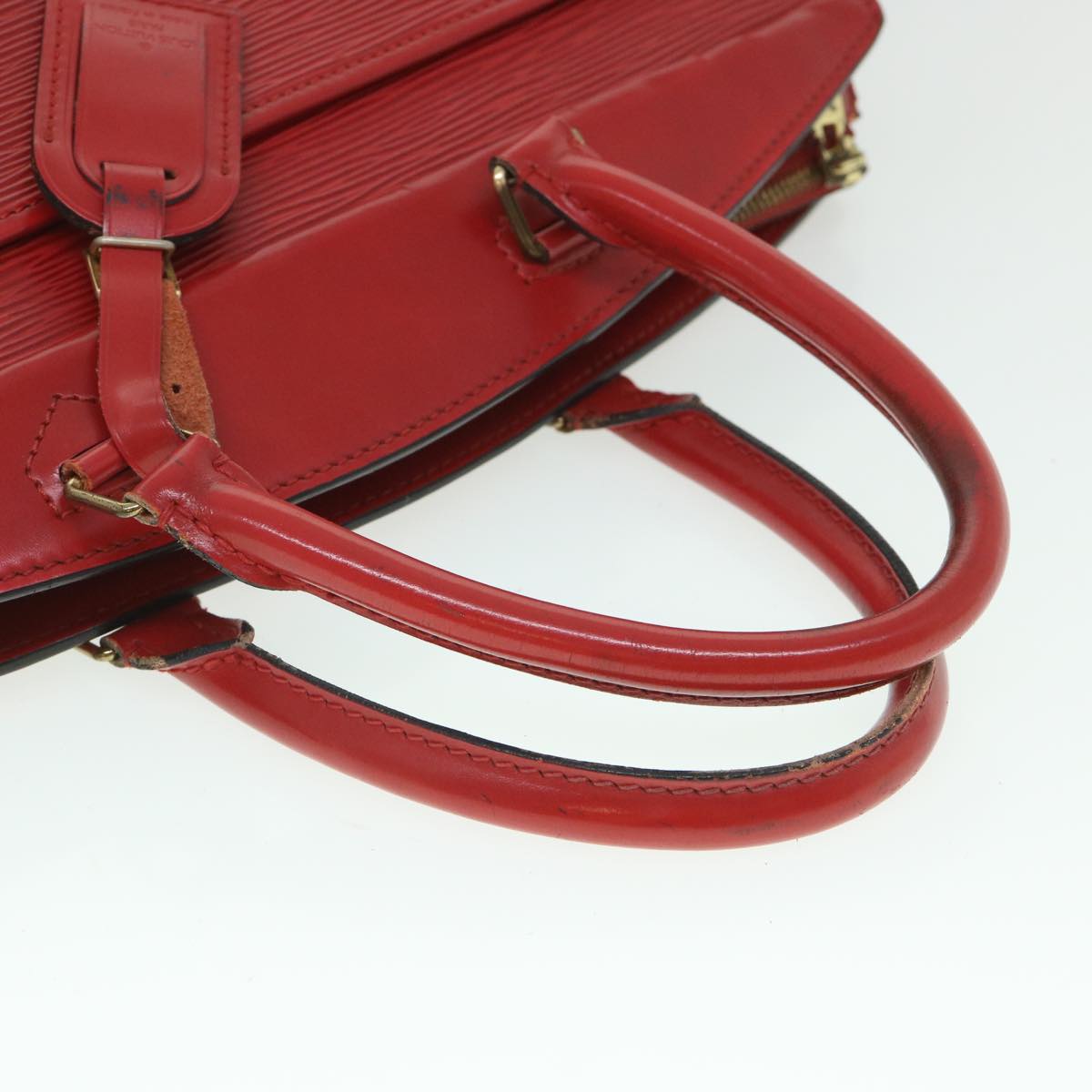 LOUIS VUITTON Epi Riviera Hand Bag Red M48187 LV 56223