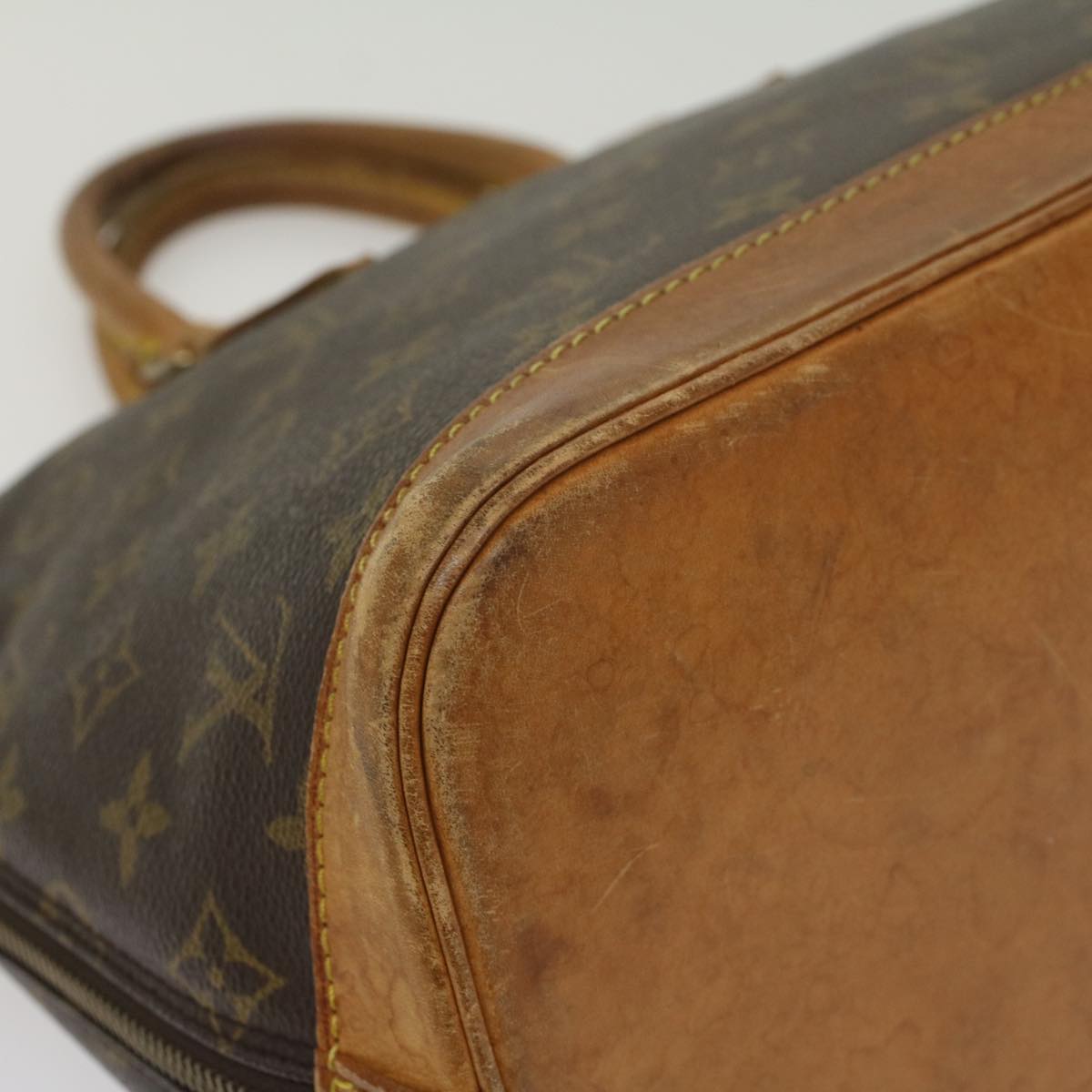 LOUIS VUITTON Monogram Alma Hand Bag M51130 LV 56224