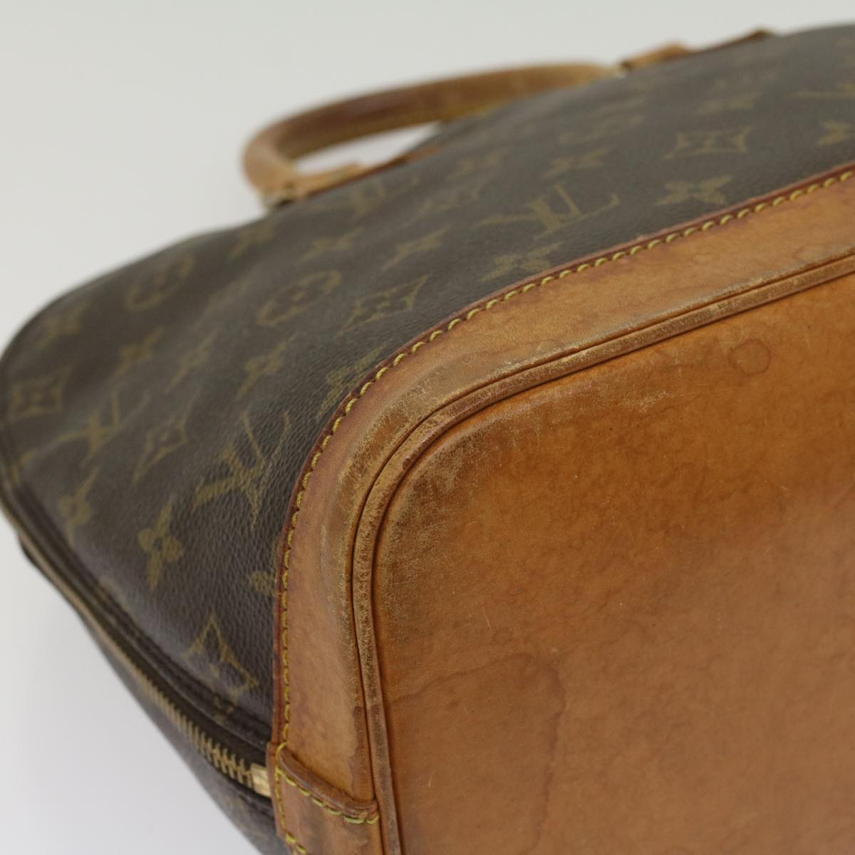 LOUIS VUITTON Monogram Alma Hand Bag M51130 LV 56224
