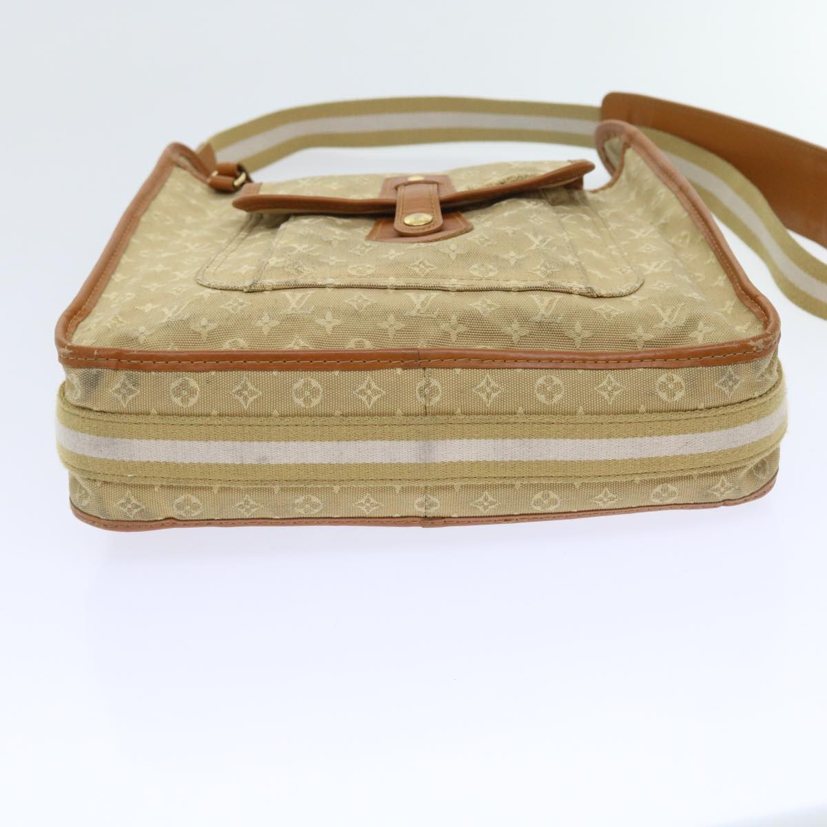 LOUIS VUITTON Monogram Mini Buzas Marie Kate Bag Beige M92323 LV 56230