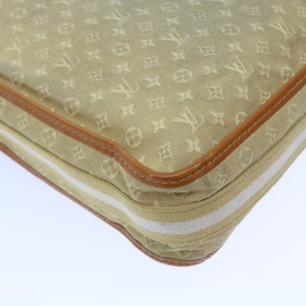 LOUIS VUITTON Monogram Mini Buzas Marie Kate Bag Beige M92323 LV 56230