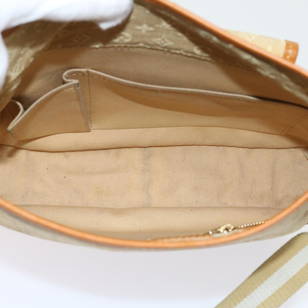 LOUIS VUITTON Monogram Mini Buzas Marie Kate Bag Beige M92323 LV 56230