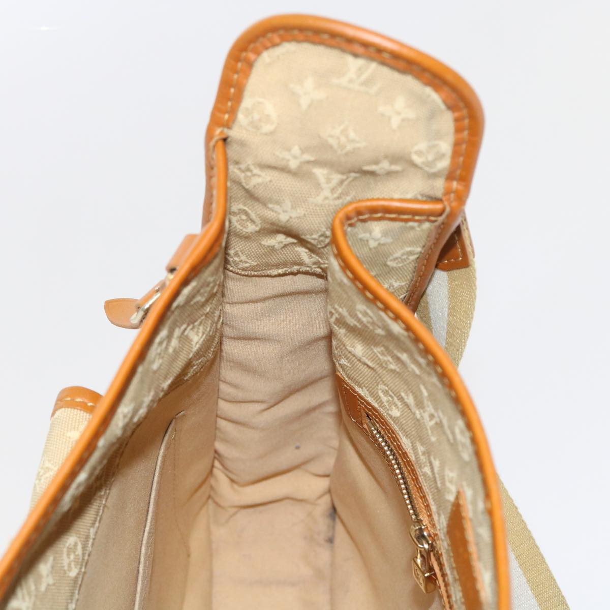 LOUIS VUITTON Monogram Mini Buzas Marie Kate Bag Beige M92323 LV 56230