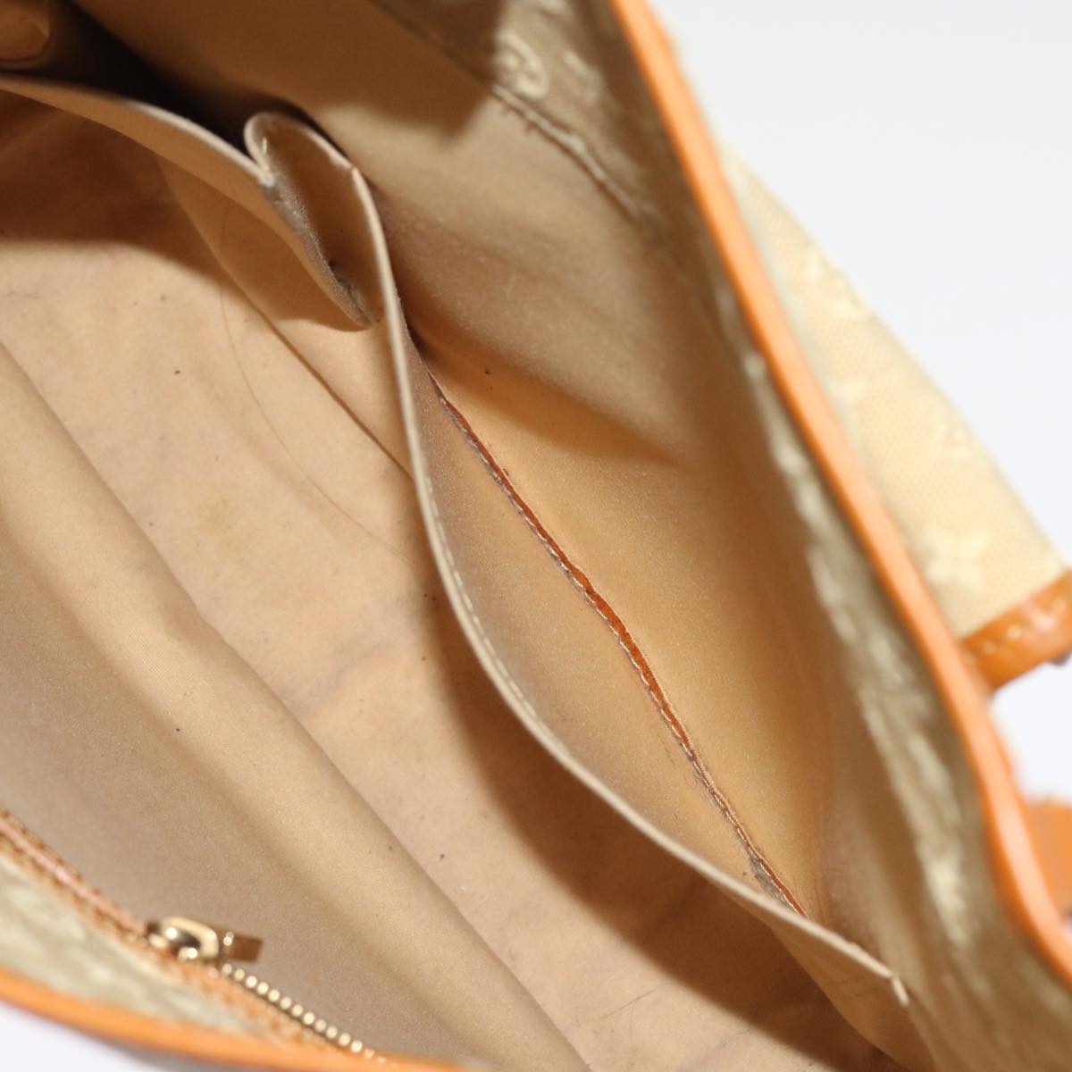 LOUIS VUITTON Monogram Mini Buzas Marie Kate Bag Beige M92323 LV 56230