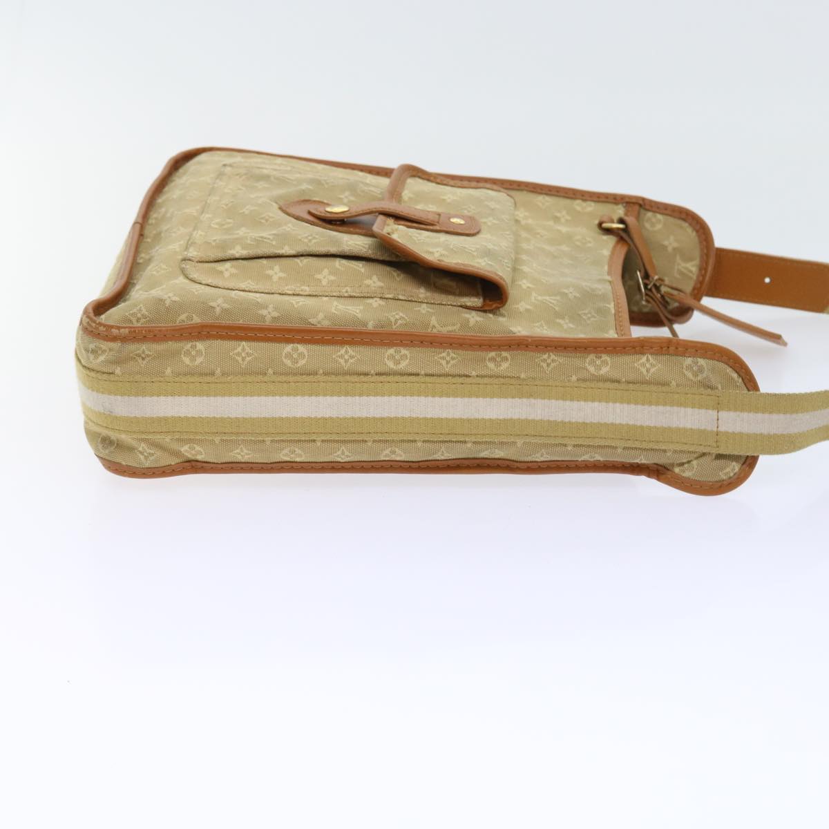 LOUIS VUITTON Monogram Mini Buzas Marie Kate Bag Beige M92323 LV 56230