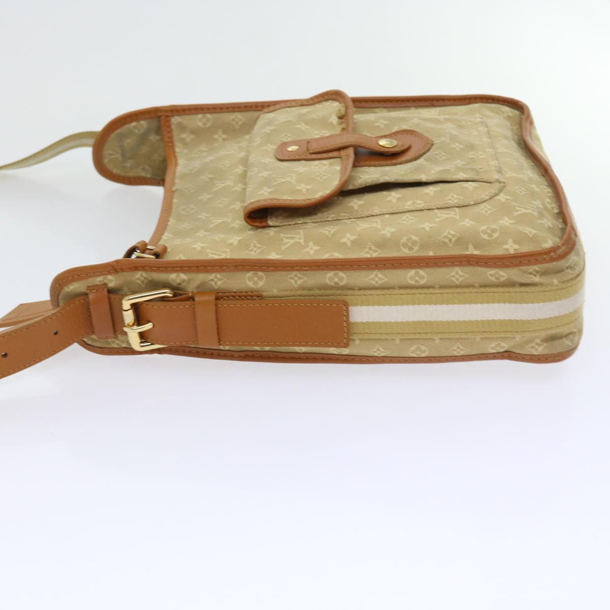 LOUIS VUITTON Monogram Mini Buzas Marie Kate Bag Beige M92323 LV 56230