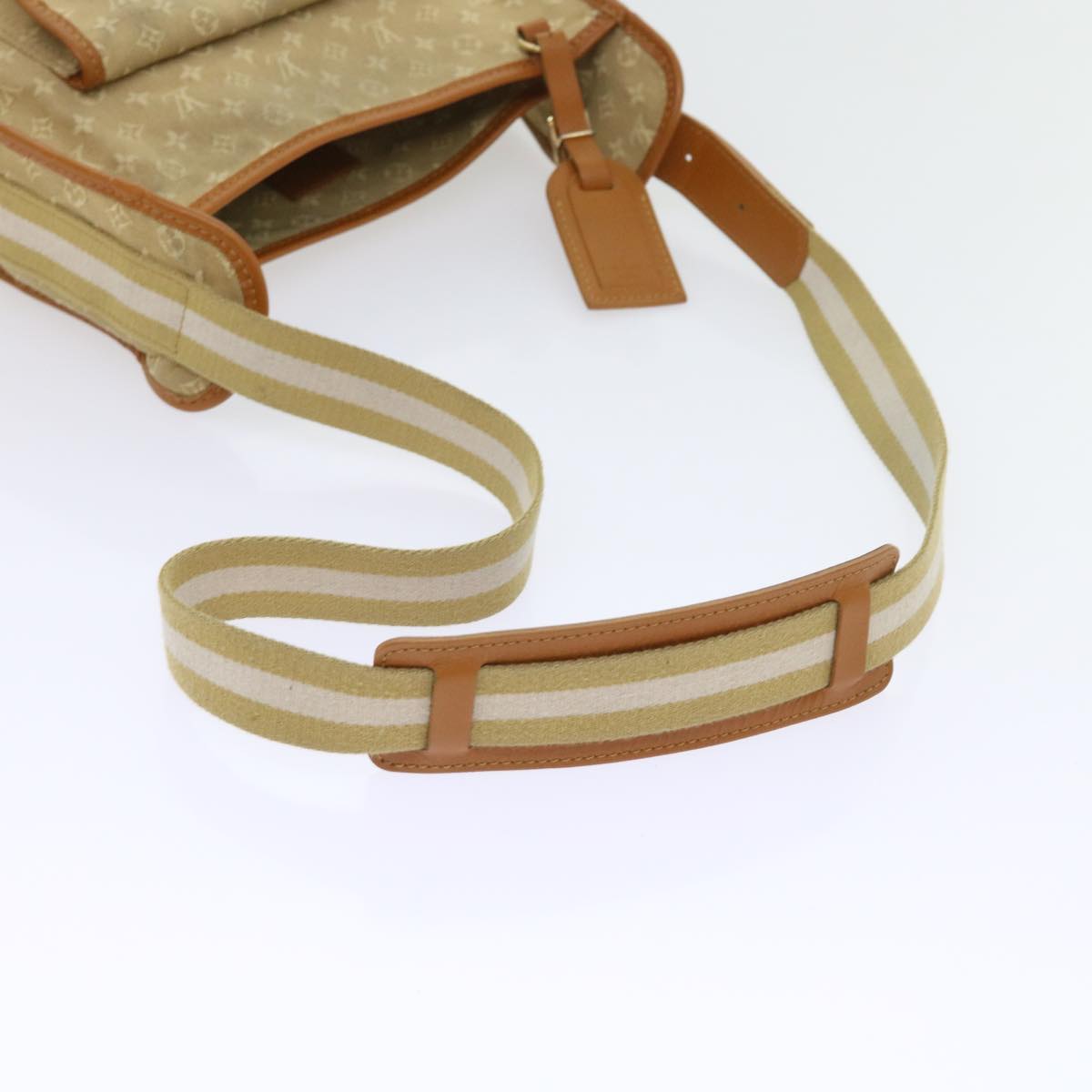 LOUIS VUITTON Monogram Mini Buzas Marie Kate Bag Beige M92323 LV 56230
