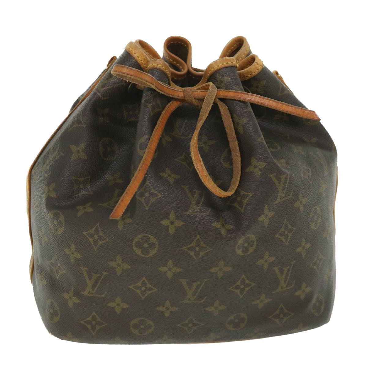 LOUIS VUITTON Monogram Petit Noe Shoulder Bag M42226 LV 56232