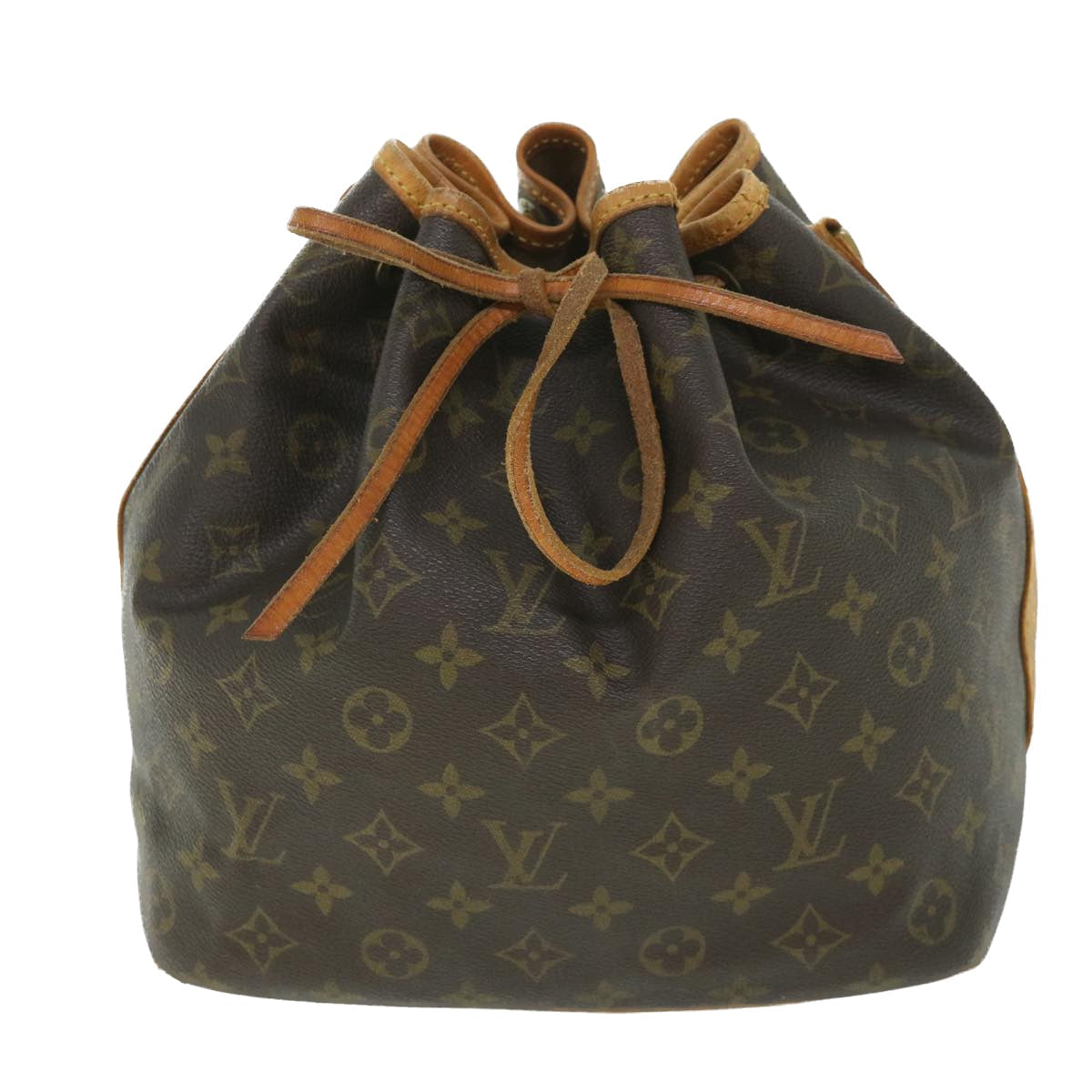 LOUIS VUITTON Monogram Petit Noe Shoulder Bag M42226 LV 56232