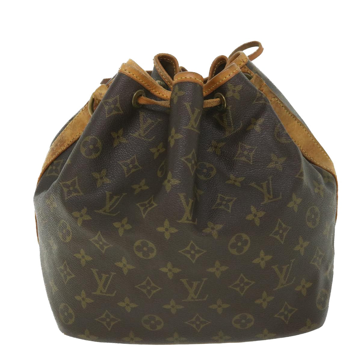 LOUIS VUITTON Monogram Petit Noe Shoulder Bag M42226 LV 56232