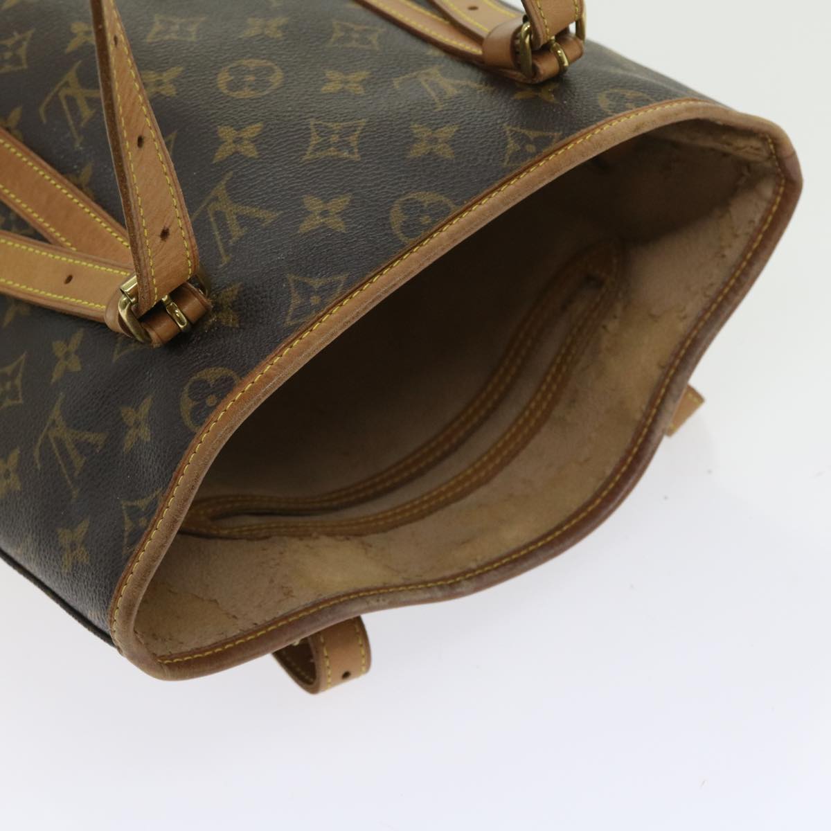 LOUIS VUITTON Monogram Bucket GM Shoulder Bag M42236 LV 56238