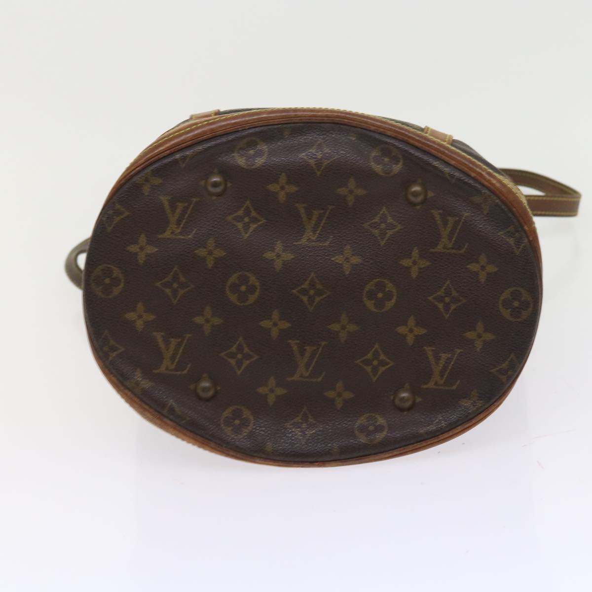 LOUIS VUITTON Monogram Bucket GM Shoulder Bag M42236 LV 56240