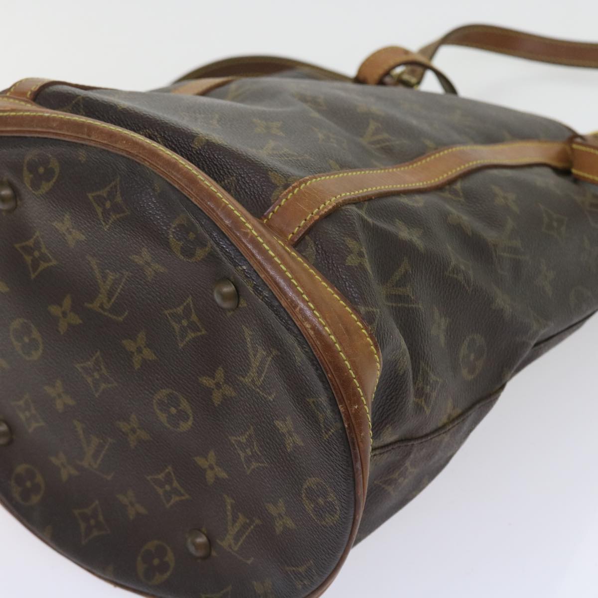 LOUIS VUITTON Monogram Bucket GM Shoulder Bag M42236 LV 56240