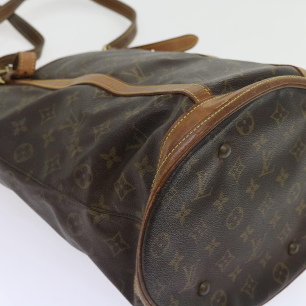 LOUIS VUITTON Monogram Bucket GM Shoulder Bag M42236 LV 56240