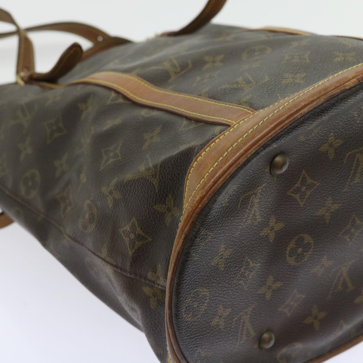 LOUIS VUITTON Monogram Bucket GM Shoulder Bag M42236 LV 56240