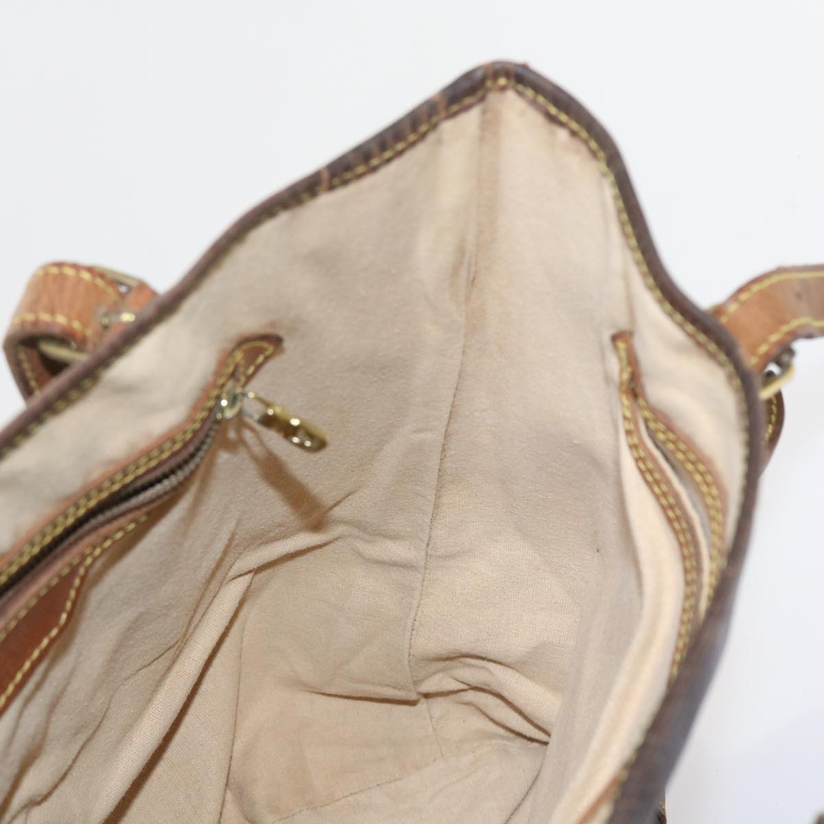 LOUIS VUITTON Monogram Bucket GM Shoulder Bag M42236 LV 56240