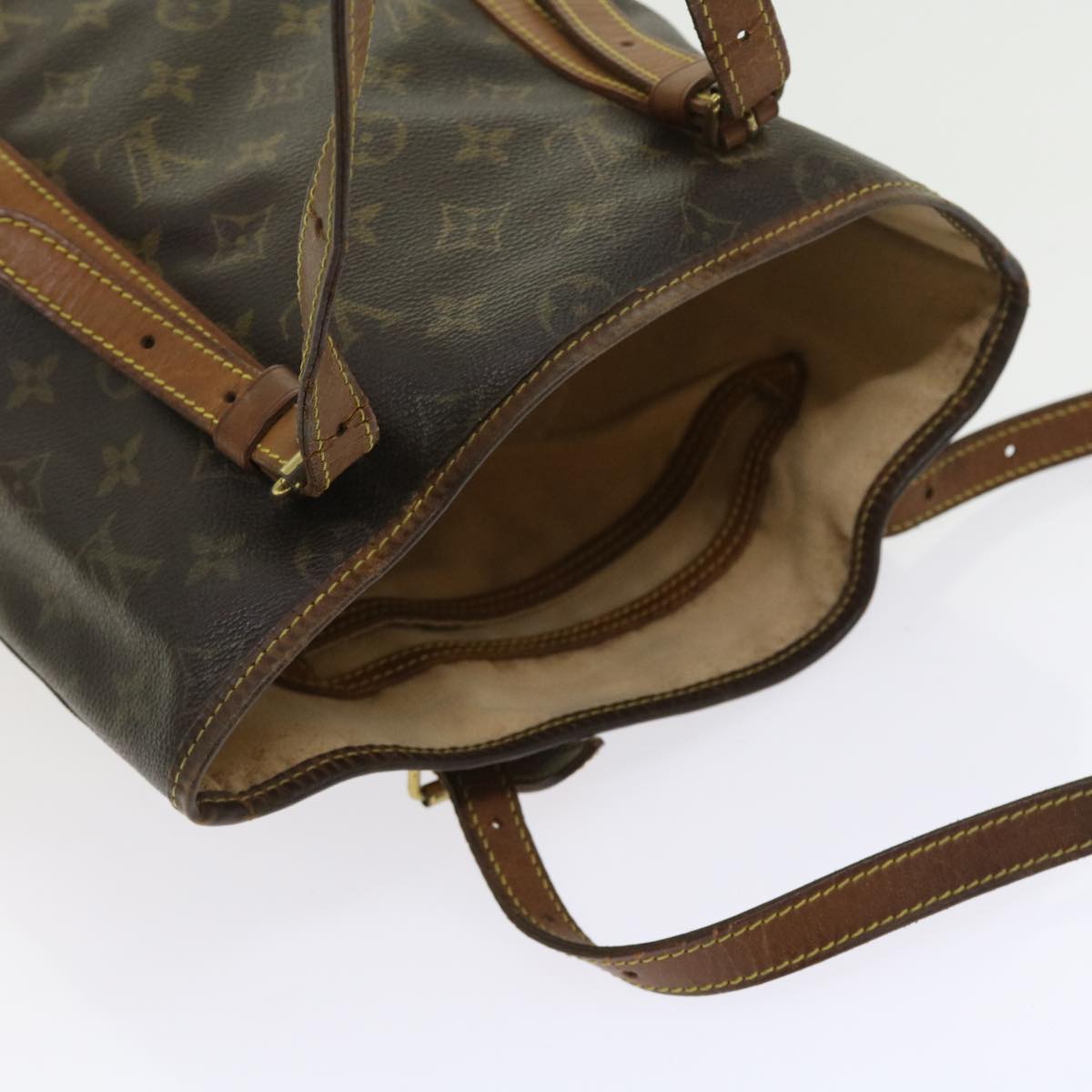 LOUIS VUITTON Monogram Bucket GM Shoulder Bag M42236 LV 56240