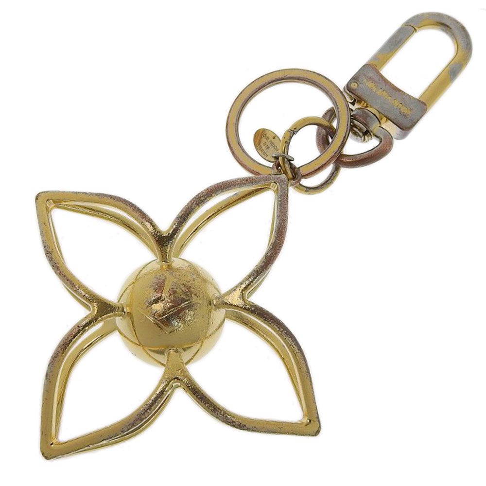 Louis Vuitton Gold LV Sphere Keychain Charm M61024