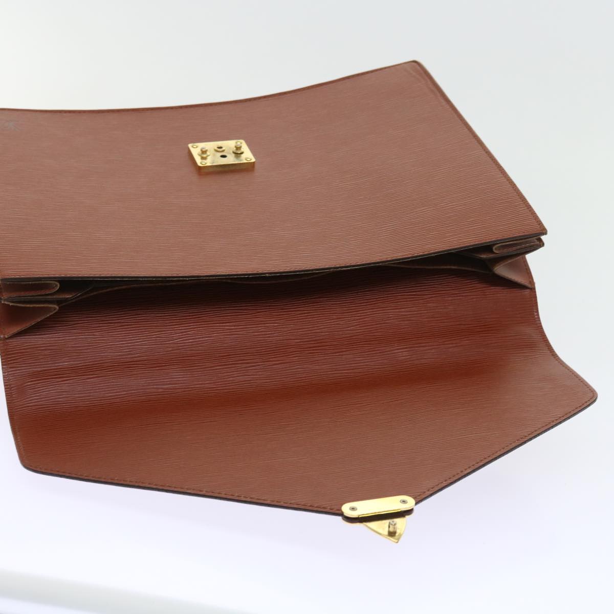 LOUIS VUITTON Epi Serviette Conseiller Briefcase Brown M54423 LV 56242