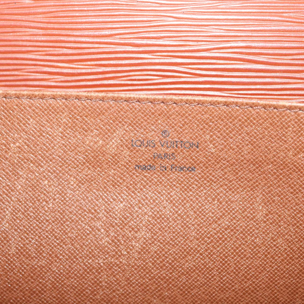 LOUIS VUITTON Epi Serviette Conseiller Briefcase Brown M54423 LV 56242