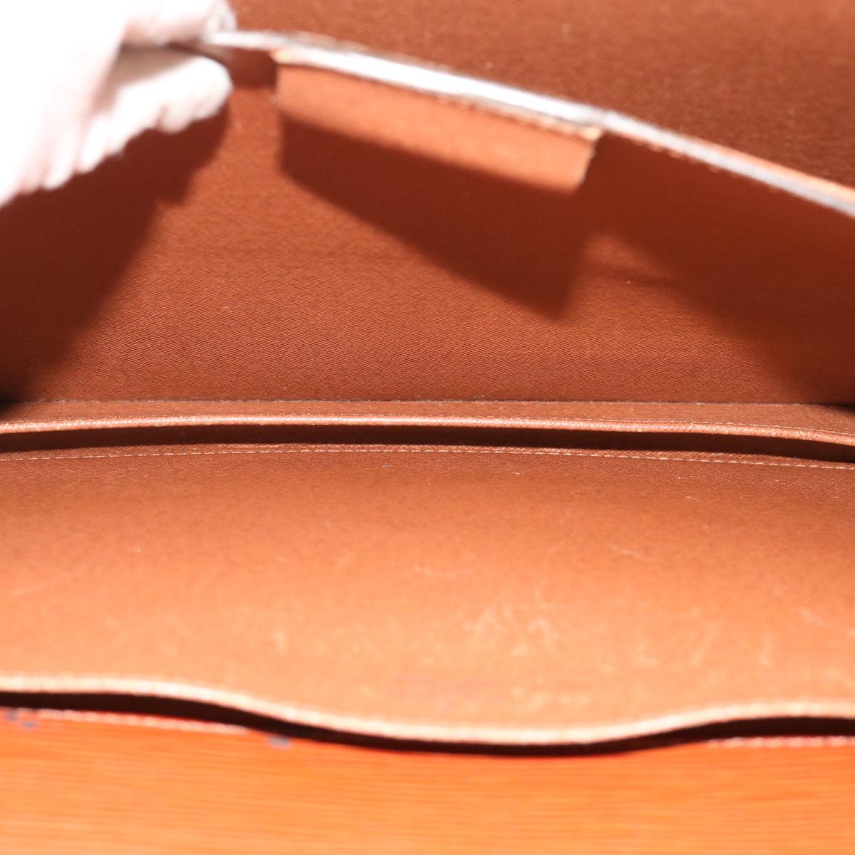 LOUIS VUITTON Epi Serviette Conseiller Briefcase Brown M54423 LV 56242